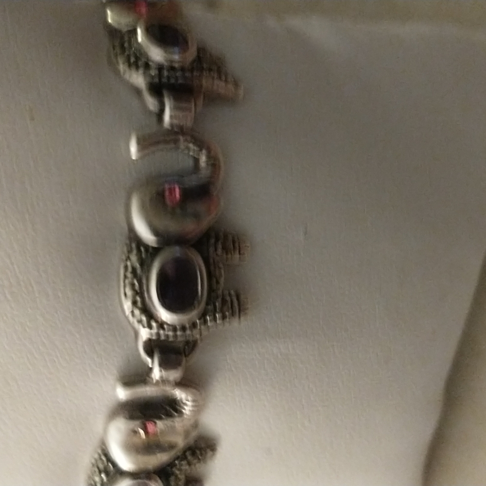 Sterling Silver Marcasite Bracelet